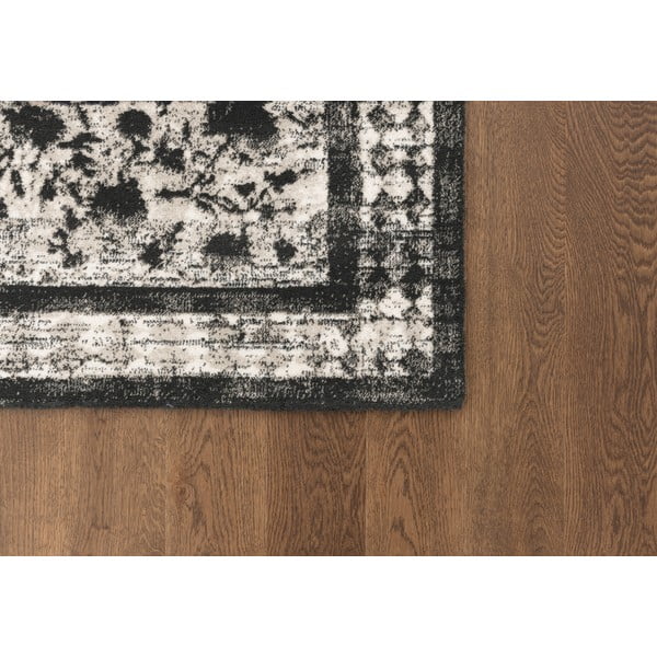 Antracitový vlněný koberec 200x300 cm Agnus Classic – Agnella-image-4