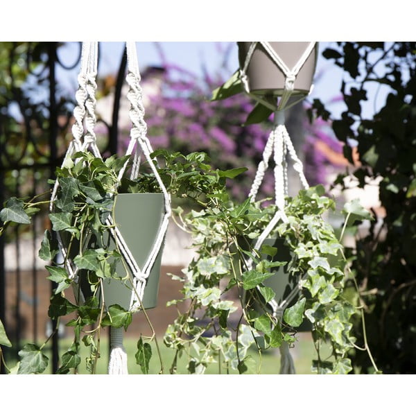 Látkový závěs na květináč ø 10 cm (výška 120 cm) Macramé – Artevasi-image-4
