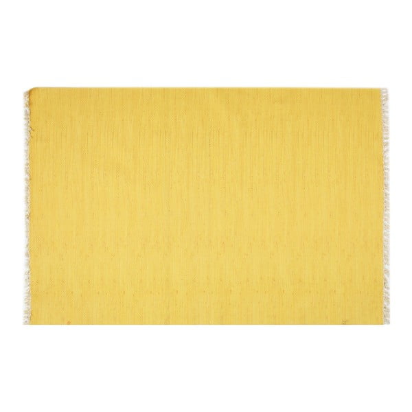 Žlutý běhoun Eco Rugs Yolk, 80 x 300 cm-image-1