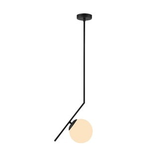 Černé závěsné svítidlo Squid Lighting Diagonal, výška 76 cm