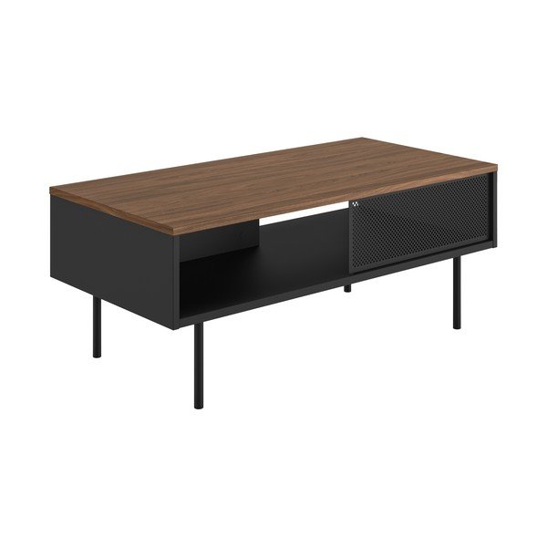 Konferenční stolek s deskou v dubovém dekoru 100x50 cm Radio - TemaHome-image-2