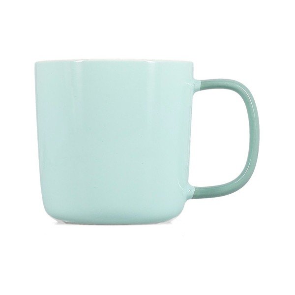 Modrý hrnek z kostního porcelánu 370 ml Mae – ONA