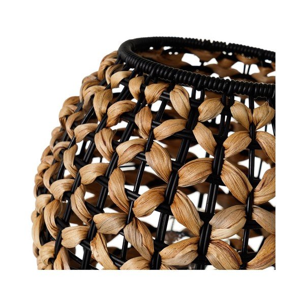 Černá přírodní stolní lampa (výška 23 cm) Natural Way – Casa Selección-image-2