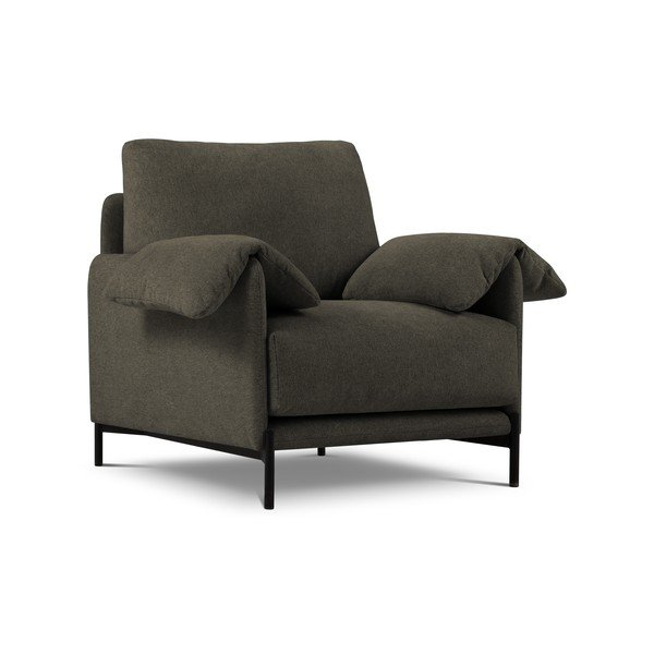 Černošedé křeslo Interieurs 86 Zoe-image-2