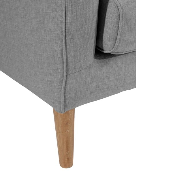Šedé křeslo ušák Max Winzer Miriam Linen-image-3