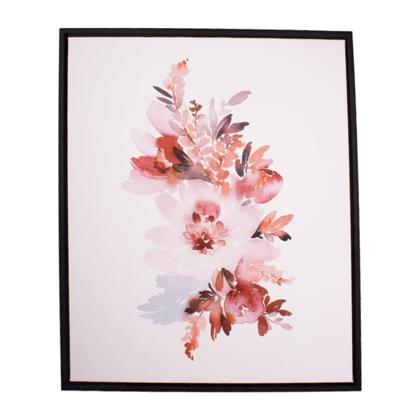 Nástěnný obraz v rámu Dakls Pinky Flowers, 40 x 50 cm
