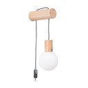 Nástěnné svítidlo v přírodní barvě Arcadia – Sollux