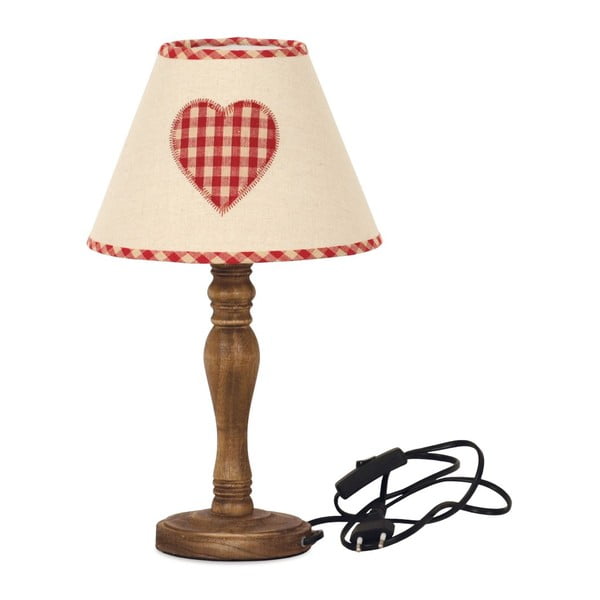 Stolní lampa Red Heart