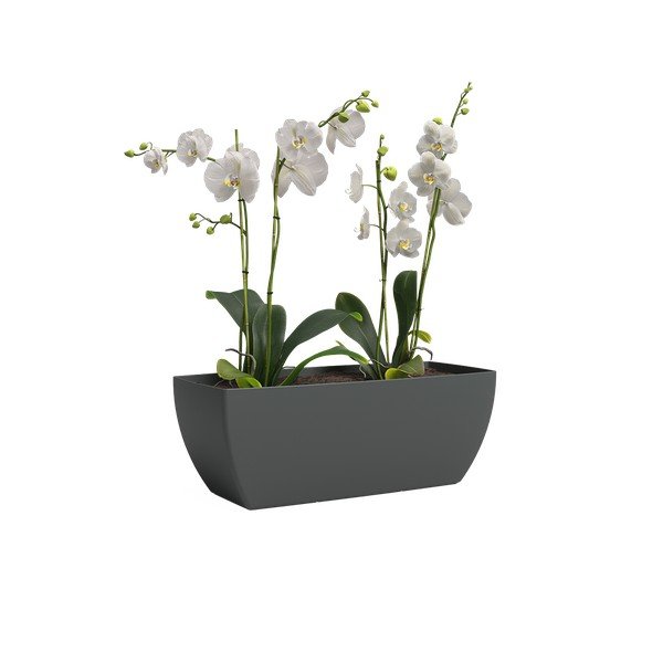 Truhlík z recyklovaného plastu 40 cm Siena – Artevasi