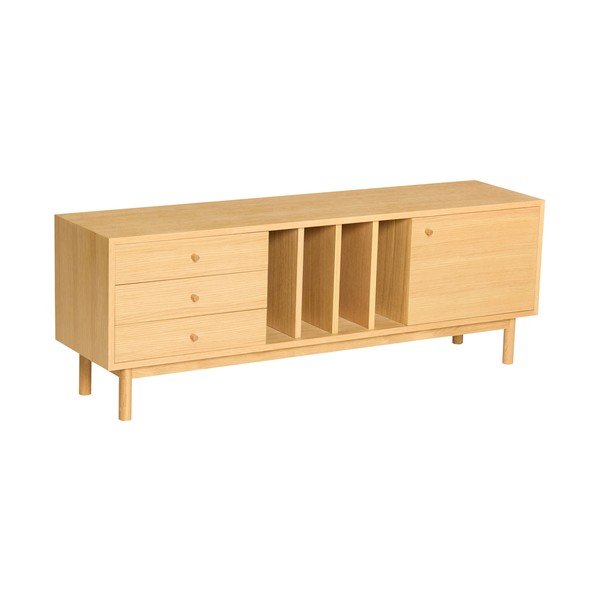 Komoda v dekoru dubu v přírodní barvě 140x50x37 cm Nobby – Hübsch