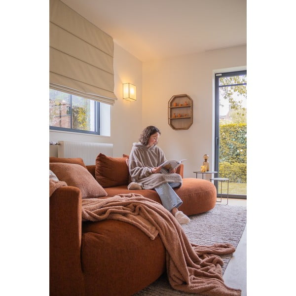 Dekorační polštář z mikroplyše 45x45 cm Cocoon – Tiseco Home Studio-image-1