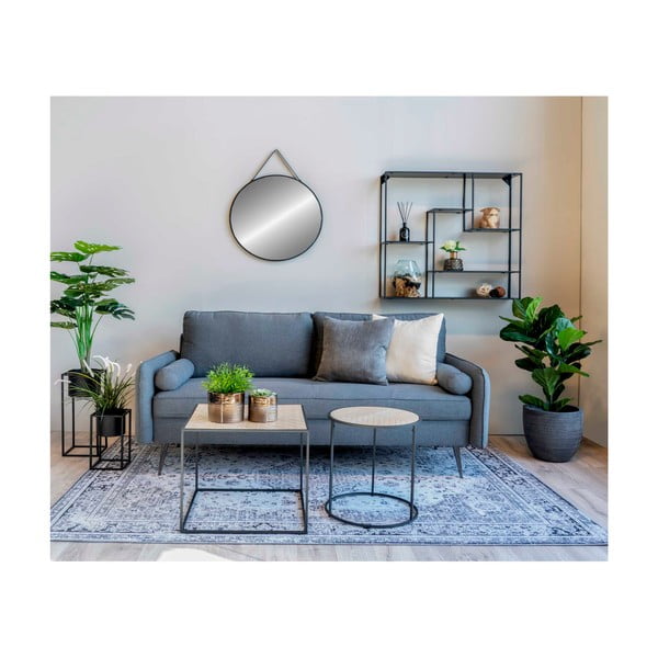 Nástěnné zrcadlo ø 60 cm Trapani – House Nordic-image-2