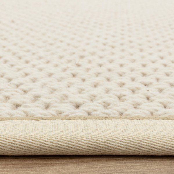 Krémový oboustranný/ručně tkaný koberec s příměsí vlny 160x240 cm Korra Double Loop – Asiatic Carpets-image-4