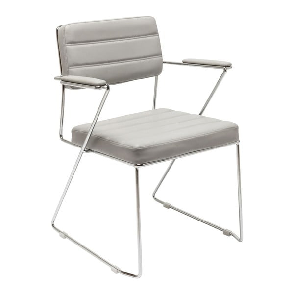 Šedá židle Kare Design Dottore Grey