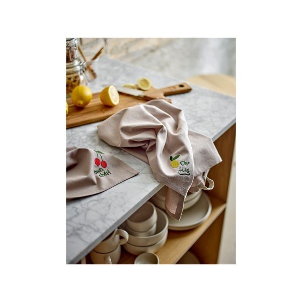 Bavlněné utěrky v sadě 2 ks 50x70 cm Bistro – Södahl-image-1