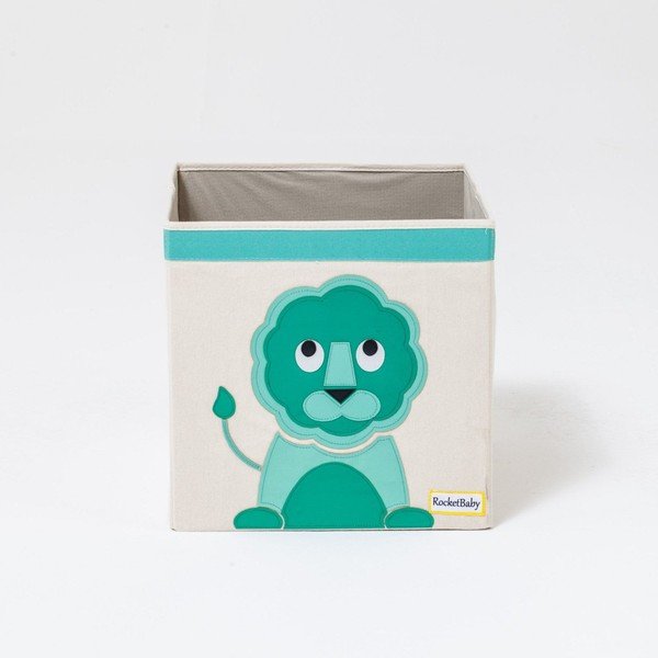 Látkový dětský úložný box Eddy the Lion - Rocket Baby-image-1