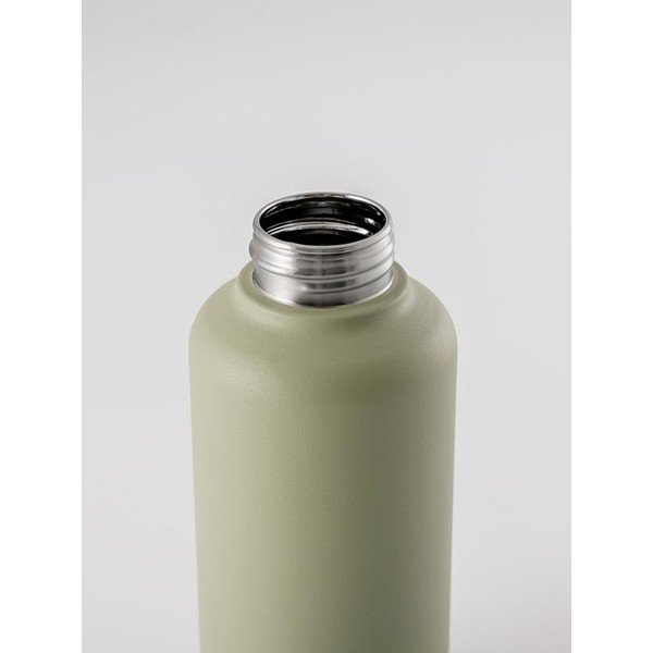 Světle zelená nerezová láhev Equa Timeless, 1 l-image-1