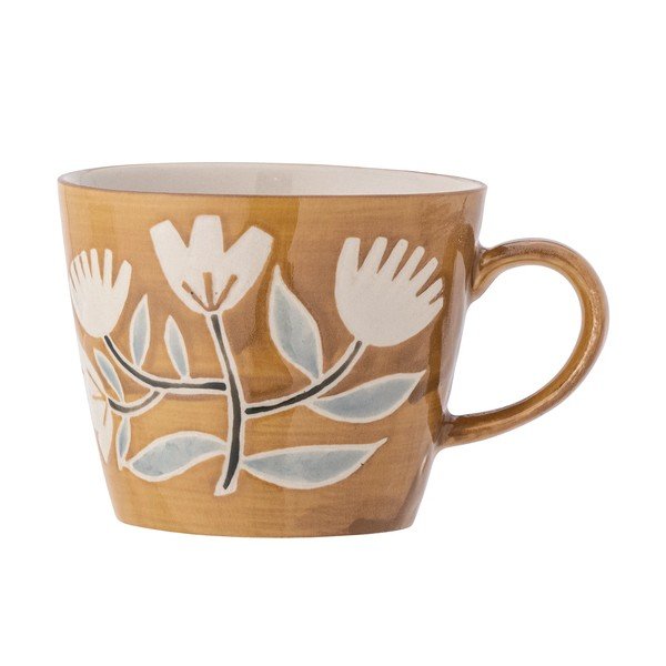 Okrově žlutý hrnek z kameniny 255 ml Tangier – Bloomingville