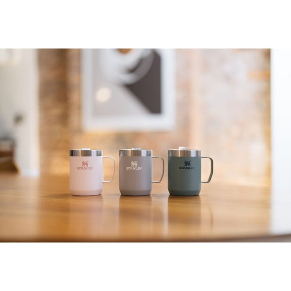 Světle růžový termo hrnek z nerezové oceli 230 ml Stay-Hot Camp Mug Rose Quartz – Stanley-image-4