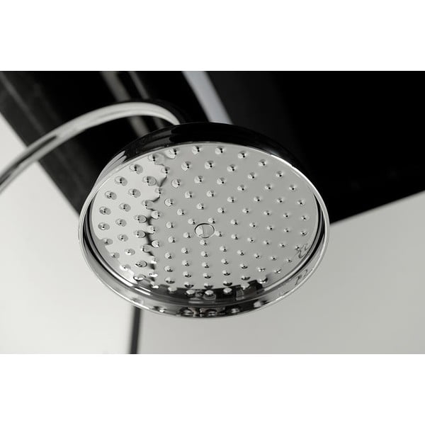 Mosazný sprchový set v leskle stříbrné barvě s hlavovou sprchou a ruční sprchou 142 cm Antea – Sapho-image-2