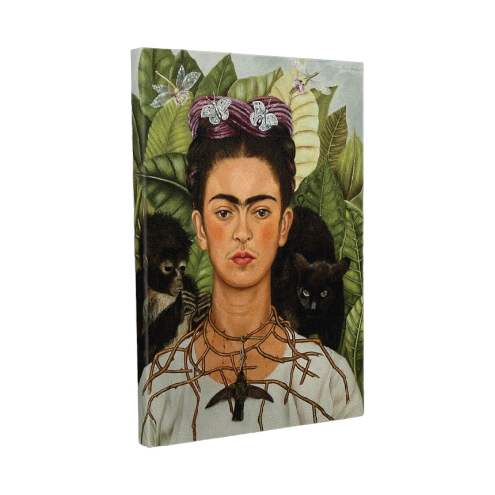 Nástěnná reprodukce na plátně Frida Kahlo, 30 x 40 cm
