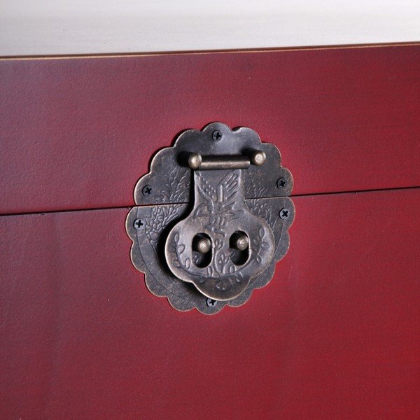 Červená truhla 60x42 cm Oriente – Ixia-image-1