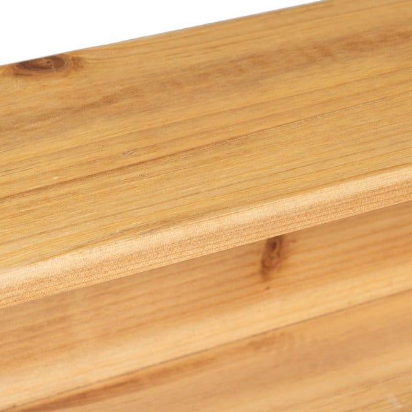 Police na obrázky z topolového dřeva v přírodní barvě 60 cm Aspen – Casa Selección-image-4