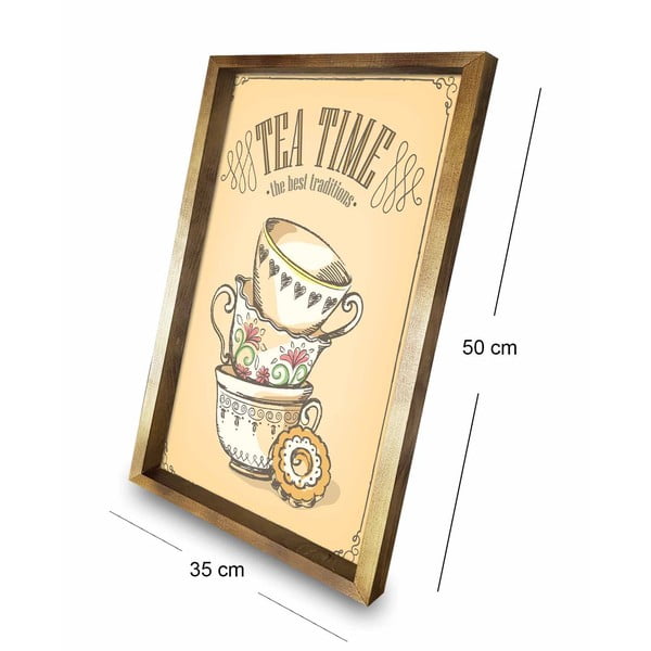 Obraz 35x50 cm Tea Time – Wallity-image-1