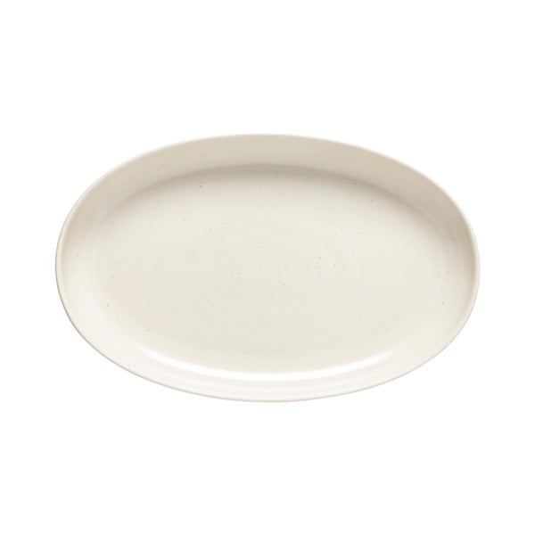 Bílý servírovací talíř z kameniny 32x20.5 cm Pacifica – Casafina