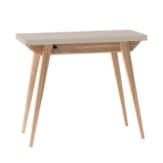 Béžový přírodní konzolový stolek 45x90 cm Envelope – Ragaba