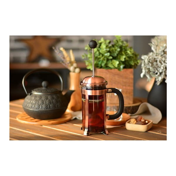 Tmavě měděný french press Tasev Watson, 350 ml-image-1