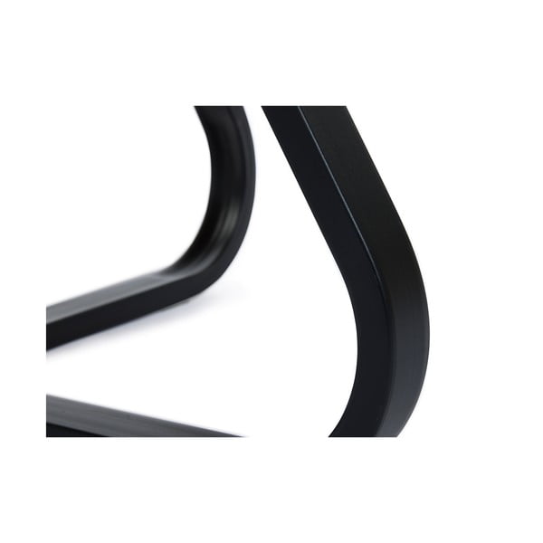 Kulatý konferenční stolek s deskou v dubovém dekoru v přírodní barvě ø 80 cm Cesura – Unique Furniture-image-3