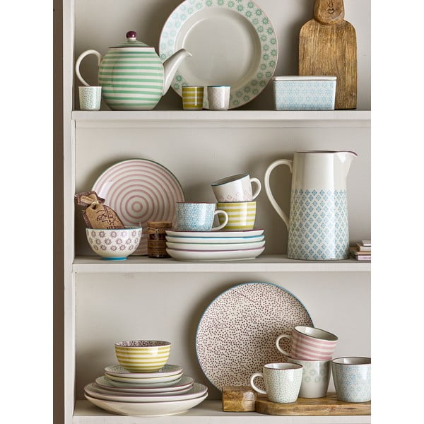 Servírovací talíře v sadě 4 ks z kameniny Patrizia – Bloomingville-image-1