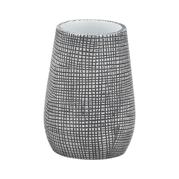 Šedý kelímek na kartáčky Wenko Gilba-image-3