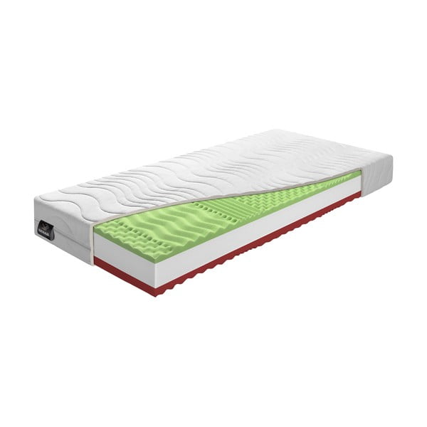 Tvrdá/středně tvrdá pěnová oboustranná matrace 140x200 cm Pure Support – BENAB-image-2