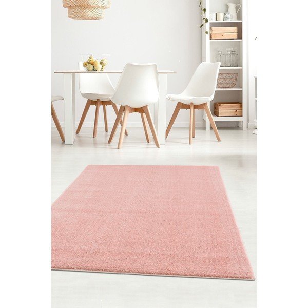 Růžový pratelný koberec 120x150 cm Pelush Pink – Mila Home-image-1