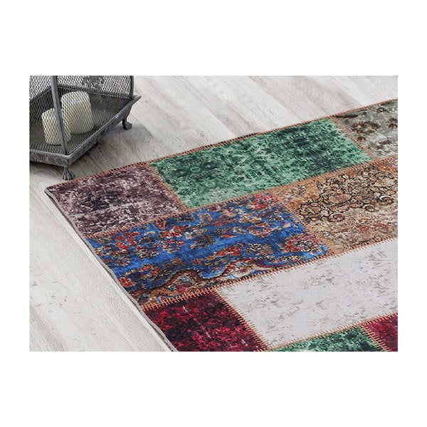 Koberec Los Patchwork, 80x170 cm-image-1