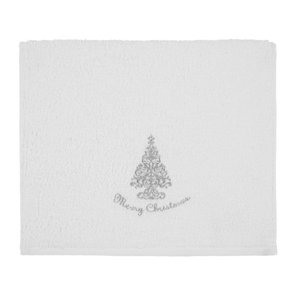 Osuška Christmas Merry White, 30 x 50 cm
