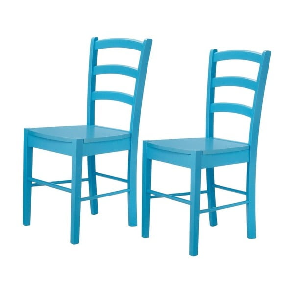 Sada 2 modrých židlí Støraa Trento Quer