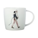 Bílý porcelánový hrnek 400 ml Walking The Dog – Maxwell & Williams