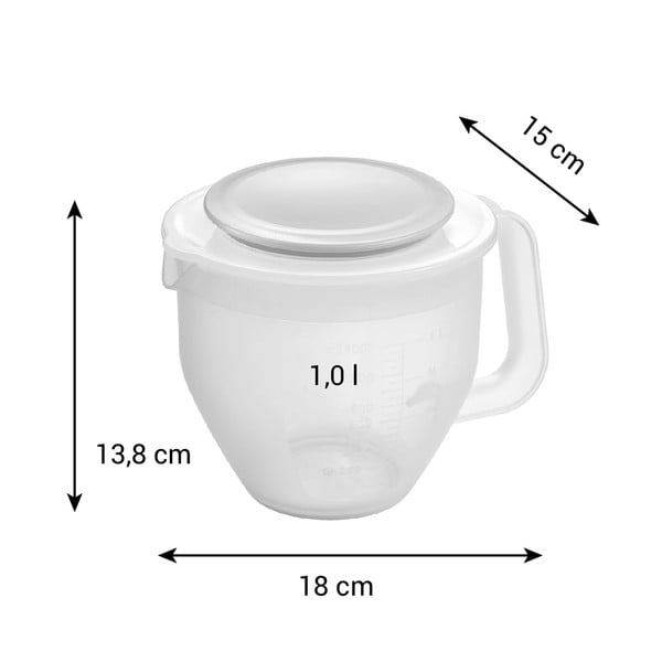 Žlutá nádoba na mixování ø 15 cm Delícia – Tescoma-image-4