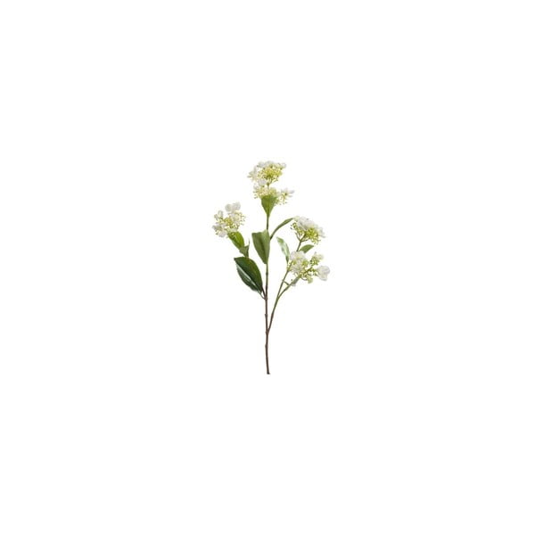 Umělá květina Hortenzie, krémová