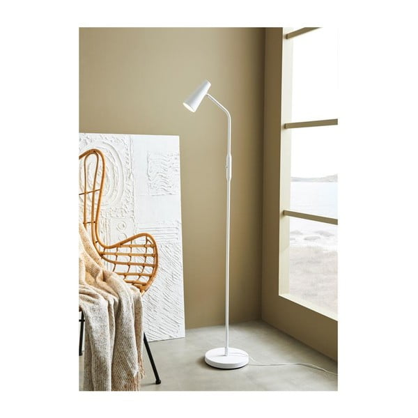 Bílá stojací lampa Markslöjd Crest, výška 145 cm-image-2