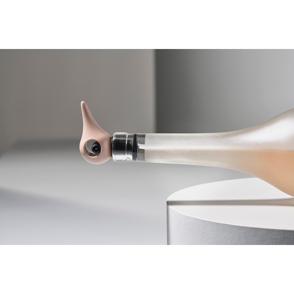 Růžová silikonová zátka na víno Zone Rocks-image-3