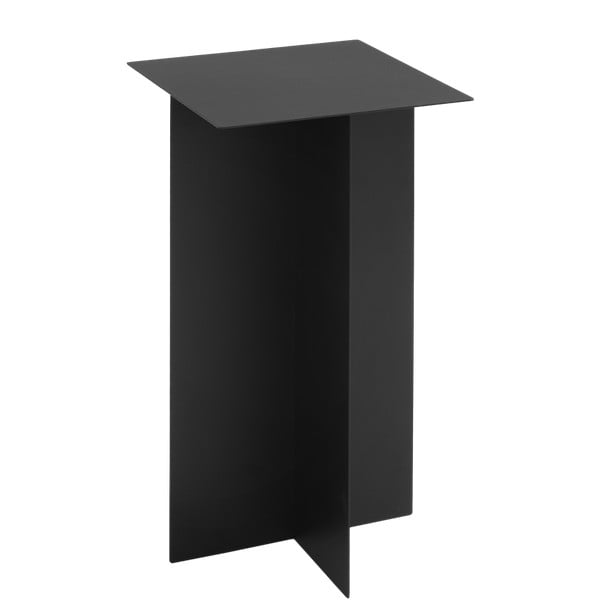 Černý odkládací stolek Custom Form Oli, 30 x 30 cm