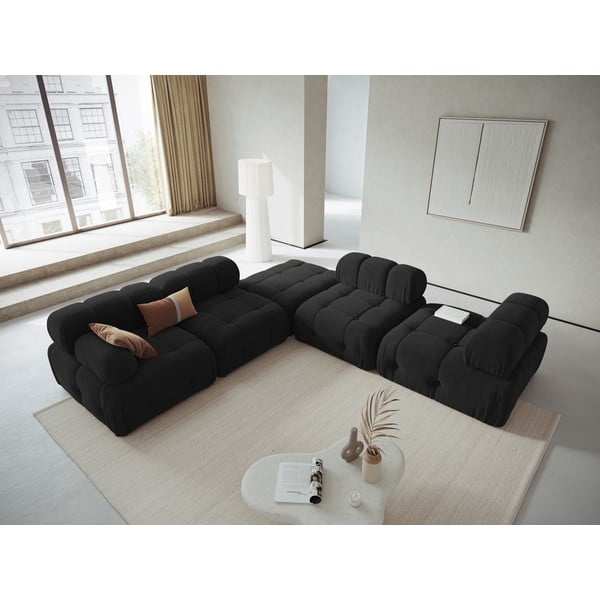 Černý modul pohovky Ferento – Cosmopolitan Design-image-1