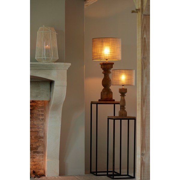 Béžové stínidlo ø 30 cm Caden – Light & Living-image-1