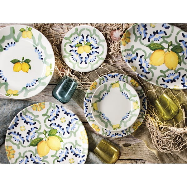 Keramický servírovací talíř Villa Altachiara Amalfi, ø 36-image-1