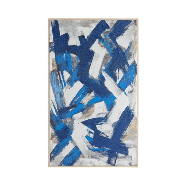 Obraz s ručně malovanými prvky s rámem/na plátně 127,5x206,5 cm Bold – Bizzotto