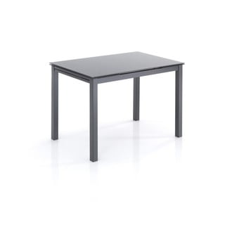 Rozkládací jídelní stůl se skleněnou deskou 70x110 cm Fast – Tomasucci